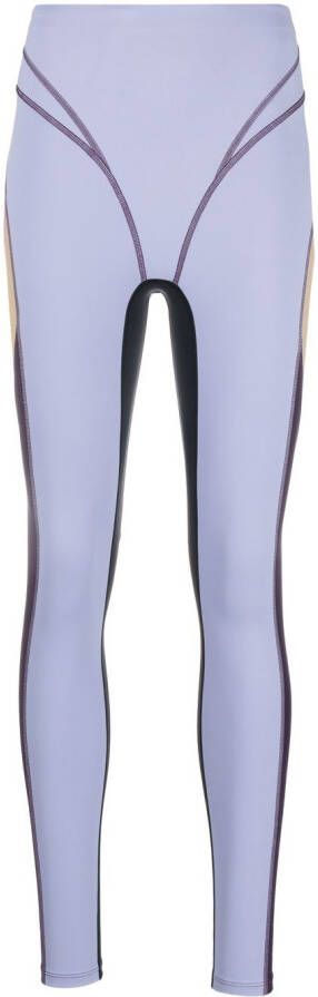 P.E Nation Legging met colourblocking Paars