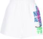 P.E Nation Shorts met elastische taille Wit - Thumbnail 1