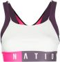P.E Nation Sport-bh met logo Paars - Thumbnail 1