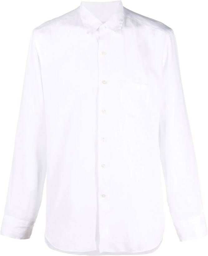 PENINSULA SWIMWEAR Button-up overhemd Wit