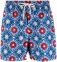PENINSULA SWIMWEAR Zwembroek met geometrische print Blauw - Thumbnail 1