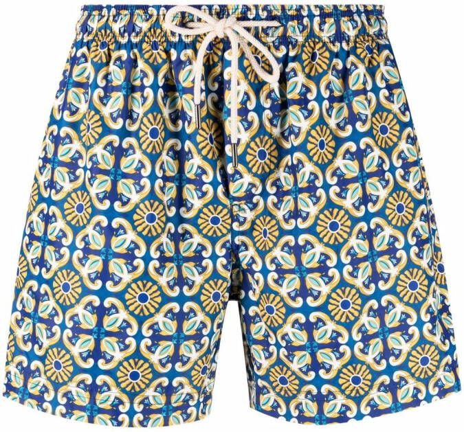 PENINSULA SWIMWEAR Zwembroek met trekkoordtaille Blauw