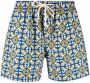 PENINSULA SWIMWEAR Zwembroek met trekkoordtaille Blauw - Thumbnail 1