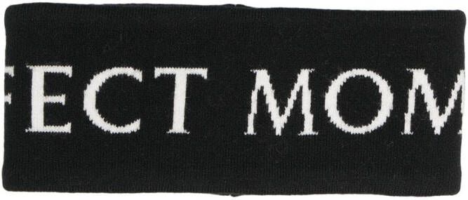 Perfect Mo t Haarband met logo Zwart