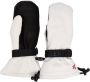 Perfect Mo t Tweekleurige handschoenen Wit - Thumbnail 1