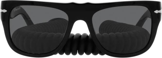 Persol Pinnacle zonnebril met vierkant montuur Zwart