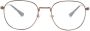 Persol PO1007V bril met rond montuur Bruin - Thumbnail 1