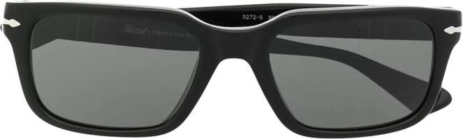Persol PO3271S zonnebril met vierkant montuur Zwart