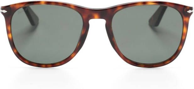Persol PO3314S zonnebril met schildpadschild design Bruin