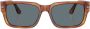 Persol Zonnebril met rechthoekig montuur Bruin - Thumbnail 1