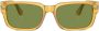 Persol Zonnebril met rechthoekig montuur Bruin - Thumbnail 1