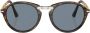 Persol Zonnebril met rond montuur Groen - Thumbnail 1