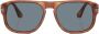 Persol Zonnebril met rond montuur Bruin - Thumbnail 1