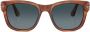 Persol Zonnebril met rond montuur Bruin - Thumbnail 1