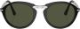 Persol Zonnebril met rond montuur Zwart - Thumbnail 1