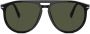 Persol Zonnebril met rond montuur Zwart - Thumbnail 1