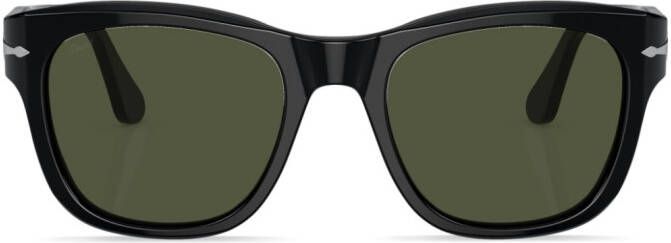Persol Zonnebril met rond montuur Zwart