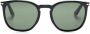 Persol Zonnebril met rond montuur Zwart - Thumbnail 1