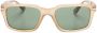 Persol Zonnebril met vierkant montuur Beige - Thumbnail 1