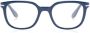 Persol Bril met vierkant montuur Blauw - Thumbnail 1