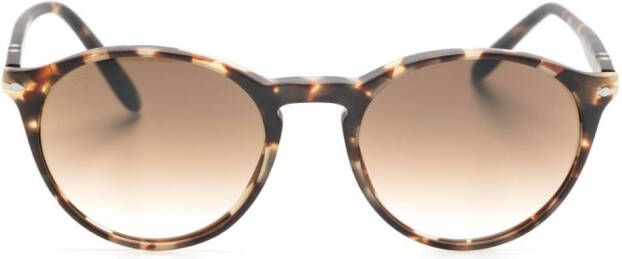Persol Zonnebril met rond montuur Grijs