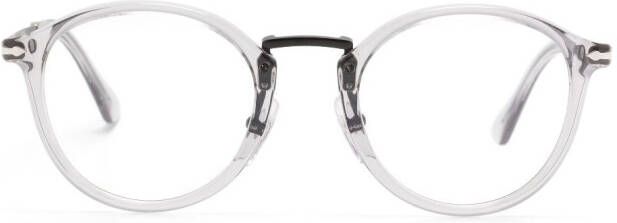 Persol Vico bril met rond montuur Grijs
