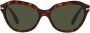 Persol Zonnebril met kattenoog montuur Groen - Thumbnail 1