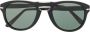 Persol Zonnebril met piloten montuur Zwart - Thumbnail 1