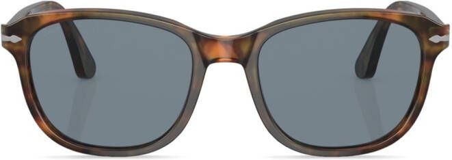 Persol Zonnebril met rond montuur Groen