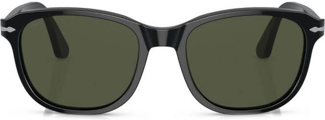 Persol Zonnebril met rond montuur Zwart