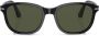 Persol Zonnebril met rond montuur Zwart - Thumbnail 1