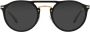 Persol Zonnebril met rond montuur Zwart - Thumbnail 1