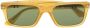 Persol Zonnebril met vierkant montuur Geel - Thumbnail 1
