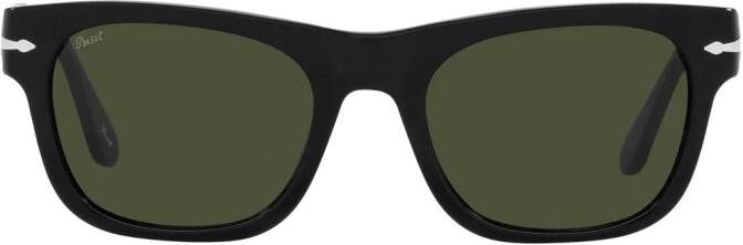 Persol Zonnebril met vierkant montuur Zwart