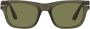 Persol Zonnebril met vierkant montuur Groen - Thumbnail 1