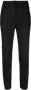 Peserico Cropped broek Zwart - Thumbnail 1