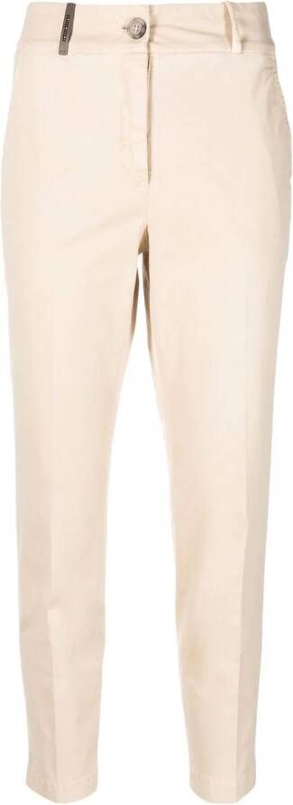 Peserico Cropped chino Beige