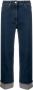 Peserico Cropped jeans Blauw - Thumbnail 1
