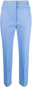 Peserico Cropped pantalon Blauw