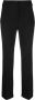 Peserico High waist broek Zwart - Thumbnail 1