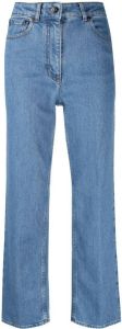 Peserico High waist jeans Blauw