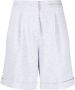 Peserico Straight shorts Grijs - Thumbnail 1
