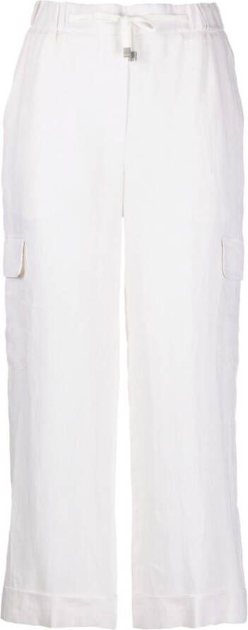 Peserico High waist broek Beige