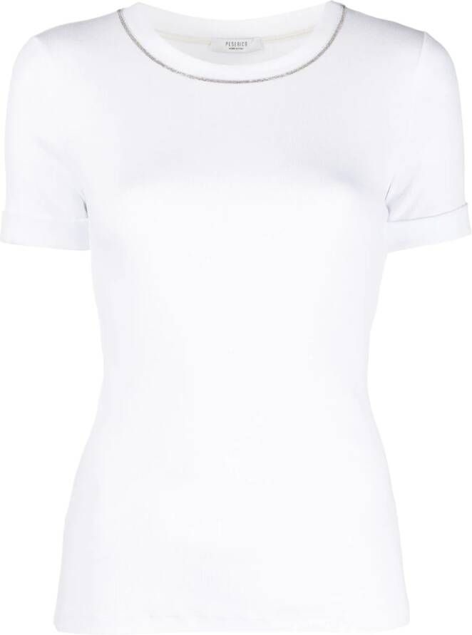 Peserico Jersey T-shirt Wit