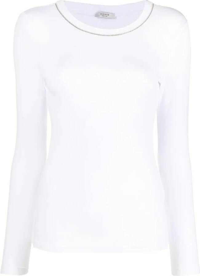 Peserico Jersey top Wit