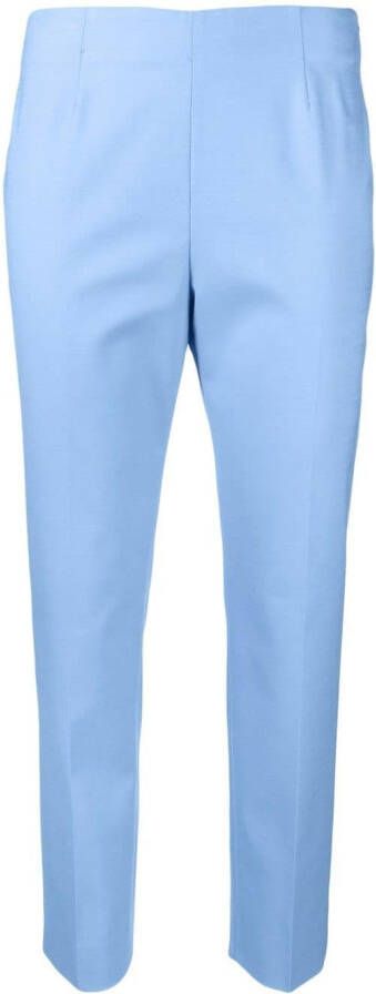 Peserico Cropped broek Blauw