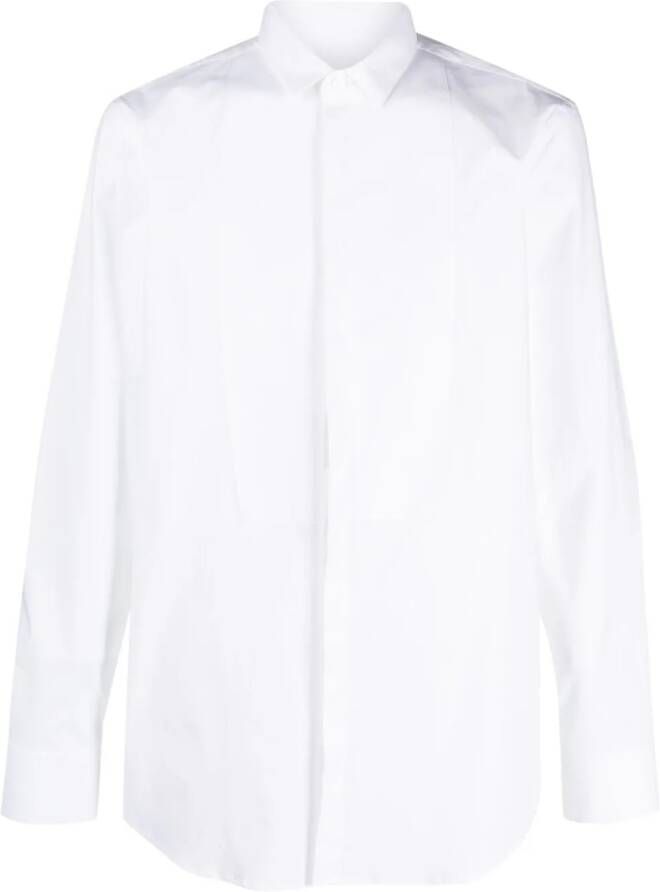 Peserico Overhemd met vlakken Wit
