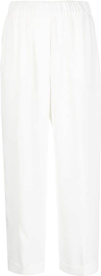 Peserico Straight broek Wit