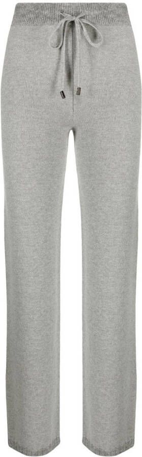 Peserico Straight broek Grijs