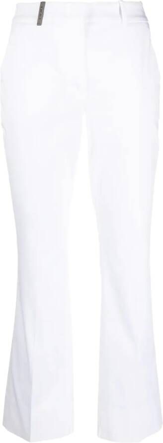 Peserico Straight broek Wit